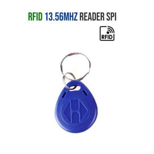 Llave Llavero Control De Acceso Proximidad Rfid 13.56Mhz Grabable Azul x unid