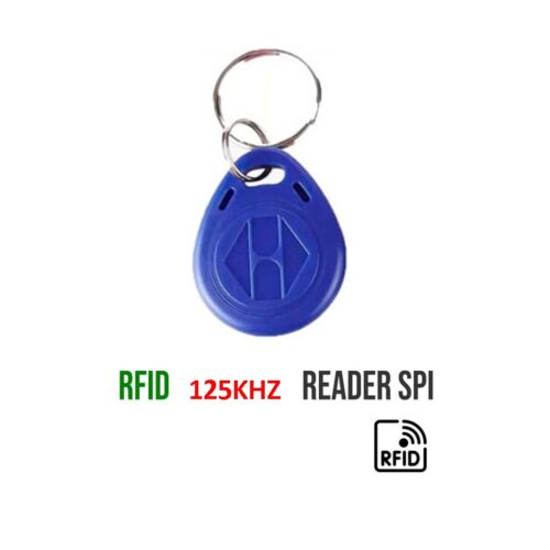 Llave Llavero Control De Acceso Proximidad Rfid 125Khz Grabable Em Marine Azul x unid