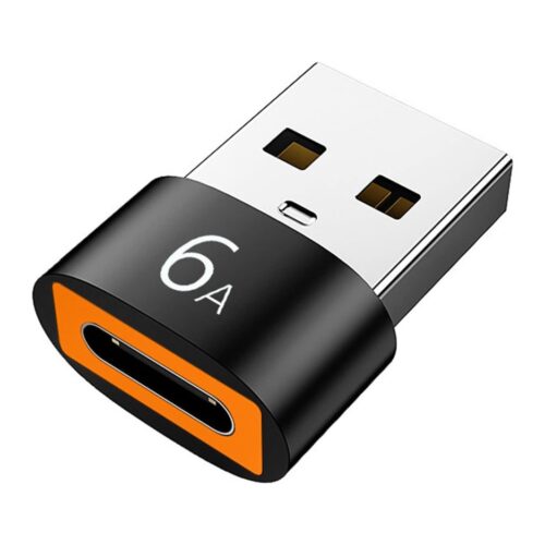 Adaptador mini USB 3.0 Macho a USB Tipo C Hembra Otg Evox - 5Gbps 6A Carga y Datos