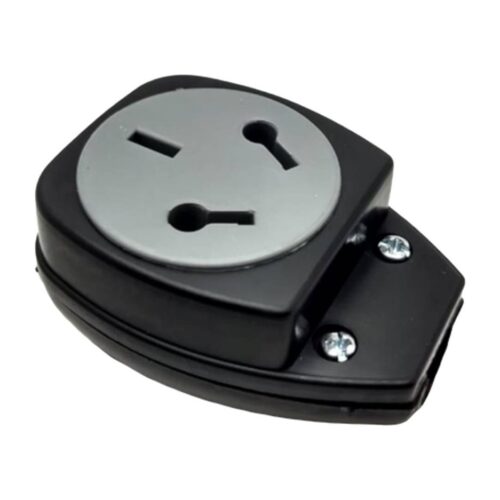 Ficha Conector Enchufe Hembra 10a Negro Vr138 Corriente 220v