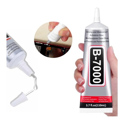 Pegamento Zhanlida B-7000 Celulares Modulos Tablets 110ml Grande Transparente