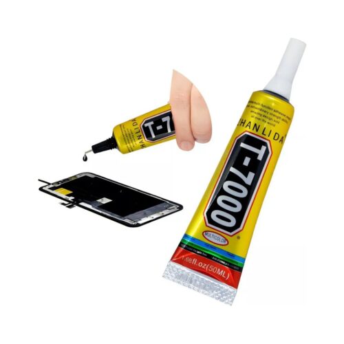 Pegamento Zhanlida T-7000 Celulares Modulos Tablets 110ml Grande Negro