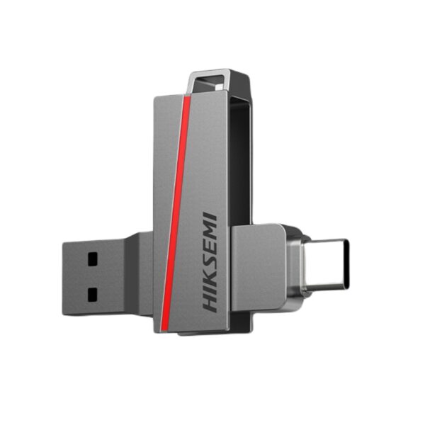 Pendrive Hiksemi E307c 32gb Dual Slim Usb 3.0 y Usb Tipo C 3.0 Pc Notebook