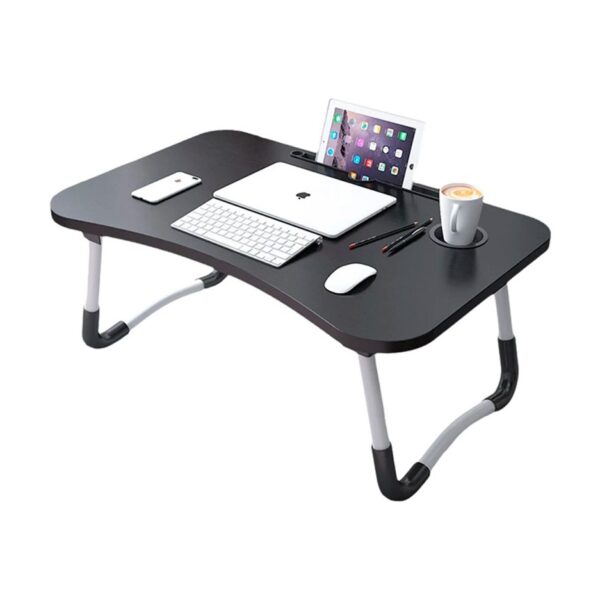 Mesa Para Cama Plegable Desayunadora Bandeja Notebook Tablet Negro