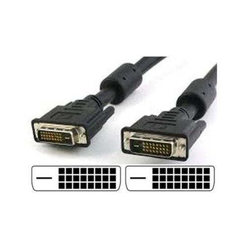 Cable Dvi-D Macho A Dvi-D Macho 1.8 Mts Doble Filtro