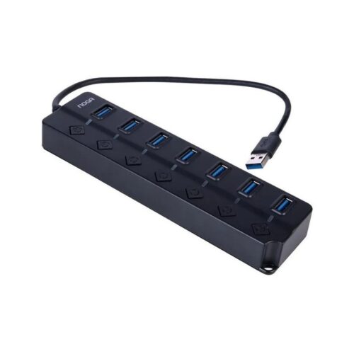 Hub Usb Noganet Ngh-46 7 Puertos Usb 3.0 On Off