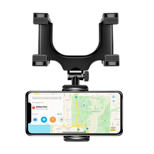 Soporte Celular Netmak Para Espejo de Auto Retrovisor NM-HC25