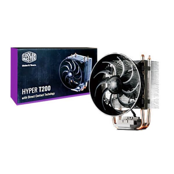 Cooler Master Hyper T200 Conector 4 Pines Max 2200Rpm 1200 1366 1155 1156 1150 1151 775 Fm2 Fm2+ Am3+ Am3 Am2 Am4