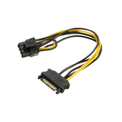 Cable De Fuente Adaptador Sata A 8 Pines Pci-E Placas De Video