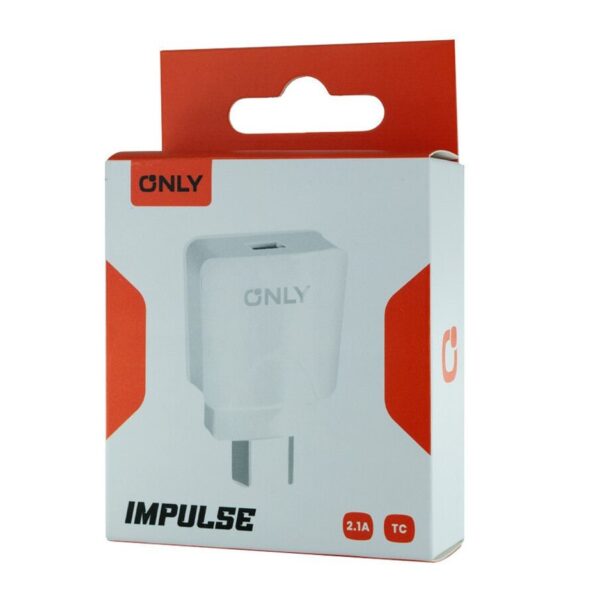r201675.jpg Cargador Cabezal Celular Usb A Tipo C con cable Carga Rapida 2.1A Only Impulse Mod18-D