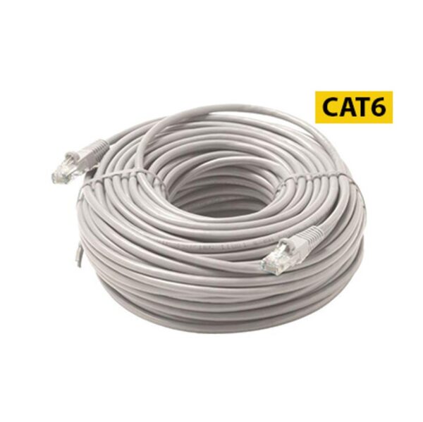 Cable De Red 20 Metros Armado Pc Módem Cat 6 Rj45 Utp Lan