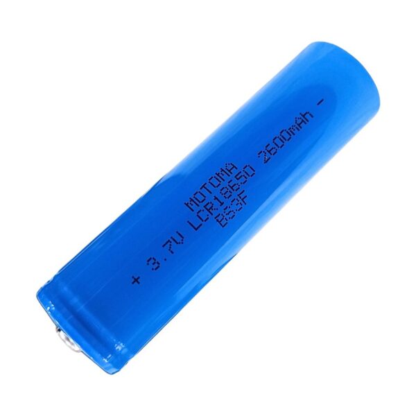 Pila Bateria Recargable 18650 3.7v 2600mah 9.62Wh Azul
