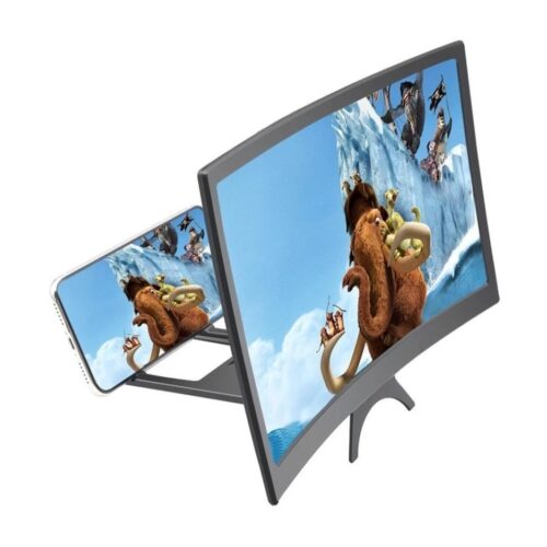 Amplificador Pantalla Aumento Para Celular Amplifica Video 3d Zoom Curvo 10"