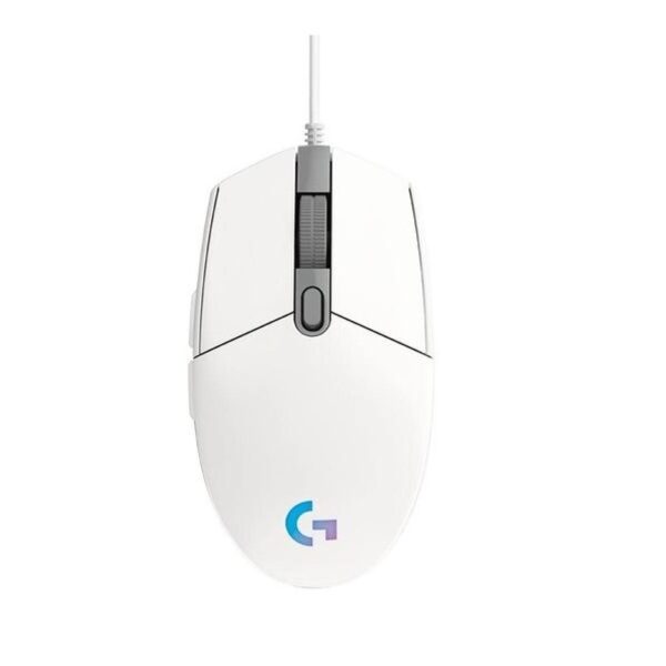 Mouse Usb Gamer Logitech G203 Gaming Lightsync Blanco