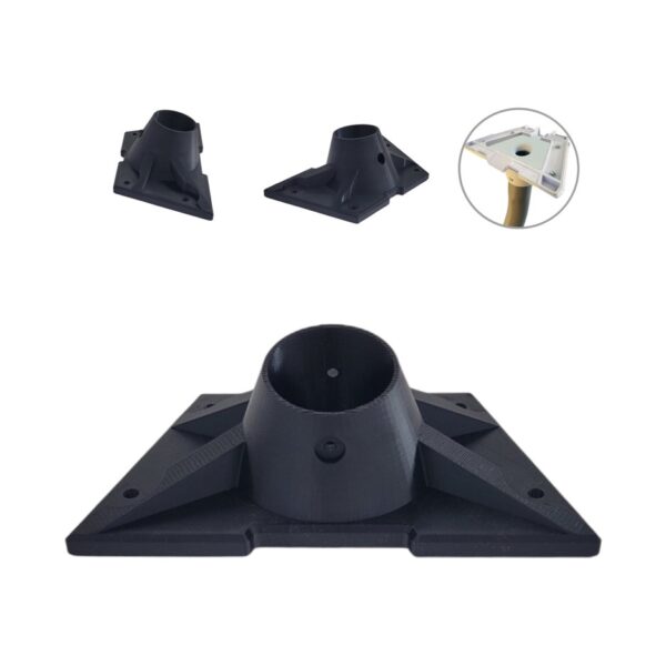 r201727.jpg Soporte Alternativo Economico Adaptador Antena Starlink V4 A Base Con Tornillos