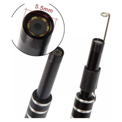 Endoscopio Usb 5 Metros 7 Mm Cámara De Inspección Hd Tubo 5 En 1