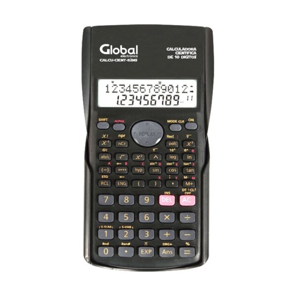 Calculadora Científica 10 Dígitos, Mod. 82ms-5 Negra