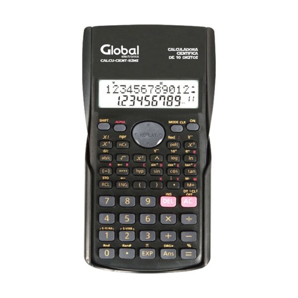 Calculadora Científica 10 Dígitos, Mod. 82ms-5 Negra