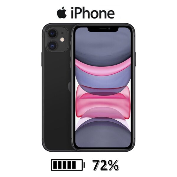 Celular Apple Iphone 11 128Gb Condicion Bateria 100% Negro Usado Como Nuevo