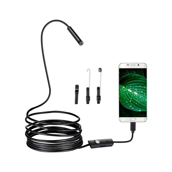 Camara Boroscopio Endoscopio 3.5 Mts 5.5Mm Microusb Usb A y Tipo C  Android Celular Pc