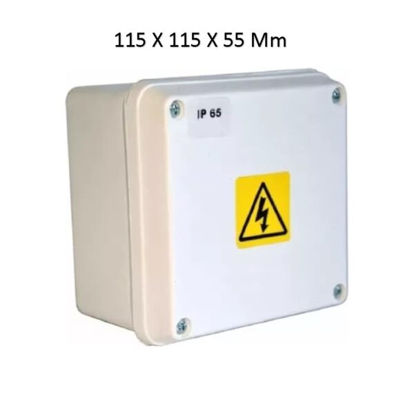 Caja Pase Estanca Estanco Ip65 Pvc 115 x 115 x 55 Mm Camaras Cctv Alarmas Seguridad