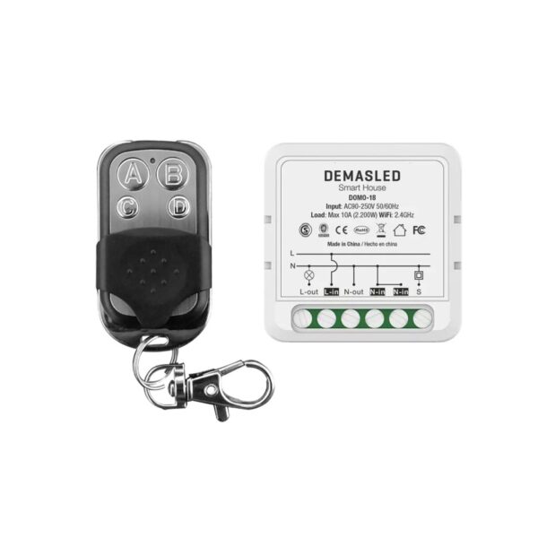 Interruptor Inteligente Wifi + Control RF 433Mhz Domotica Basic Smart Switch 220V 10A