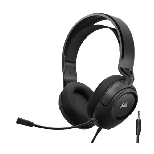 Auricular Gamer Corsair HS35 V2 Stereo Micrófono Cable 3.5 mm 4 Ping PC PS4