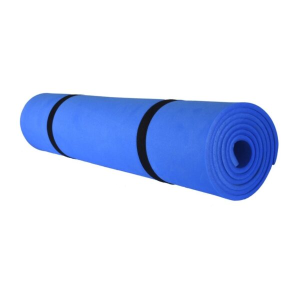 Colchoneta Goma Eva 160x57cm X6mm Ideal Yoga, Pilates, Gimnasio Azul