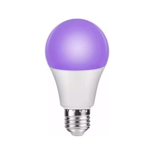 Foco Lampara Led Luz Negra Ultravioleta 12w E27 Light Lion Fiesta Dj Boliche Flúor