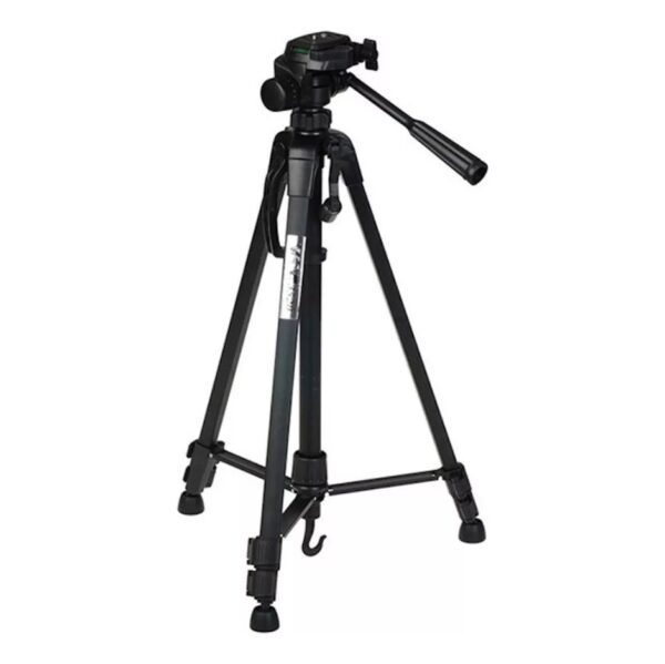 Trípode Profesional Aluminio Wt-3520 Video Foto 1,40m Soporte Celular Con Estuche