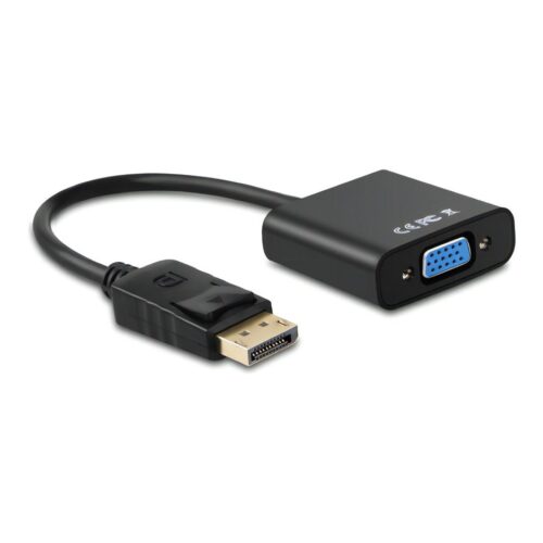 Adaptador Displayport a Vga Full Hd 1080 cable corto Audio no es bidireccional