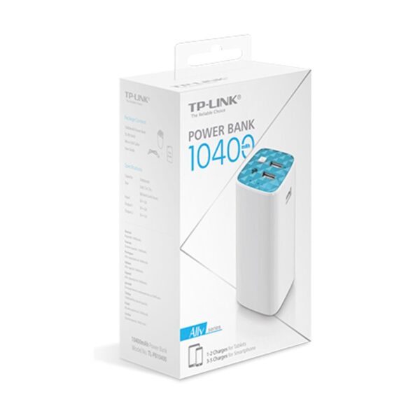 Powerbank Cargador Portatil Tp-link PB10400 Power Bank 10400MAH 2 USB