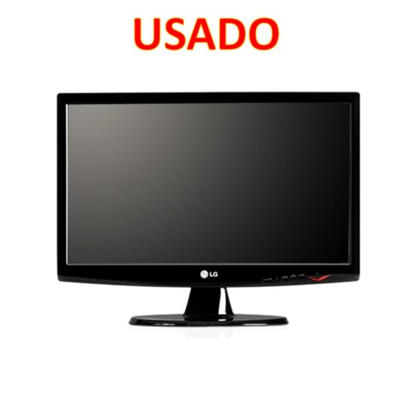 Monitor Lg LCD de 20'' Serie W2043S Vga con Pie Usado