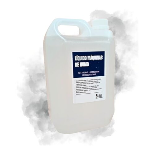 Liquido Humo Se Usa Exterior Interior - Maquinas Humo Profesional Bidon 5 Lt Listo para usa