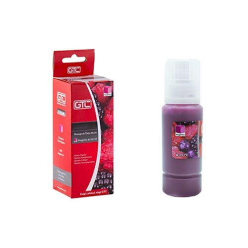 Tinta Alternativa GTC 100ml Compatible HP GT52 GT53 GT58XX Series Smart Tank & Ink Tank Magenta