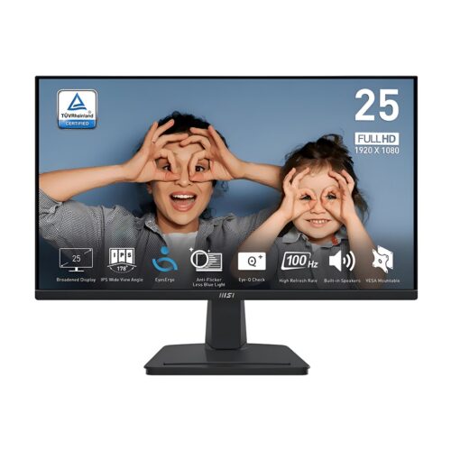 Monitor MSI Pro MP251 25" Full HD IPS 100Hz 1Ms Hdmi Vga - Negro