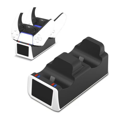 Base Dock Cuna Cargador Joystick Playstation 5 Ps5 Slim