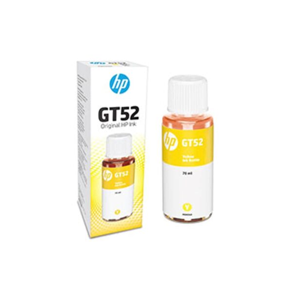 Tinta Original HP GT51 GT52 GT53 Botella Recarga Amatillo 90ml GT5810 GT5820