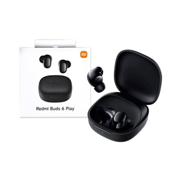 Auricular In Ear Xiaomi Redmi Buds 6 Play Bluetooth 5.4 Manos Libres Bateria 340Mah Negro