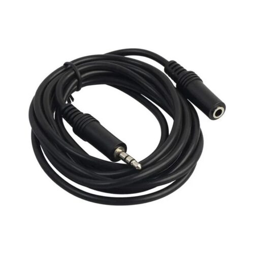 Cable De Audio Plug 3.5 mm Macho A Jack 3.5 mm Hembra 1,5 Metros Alargue Extension