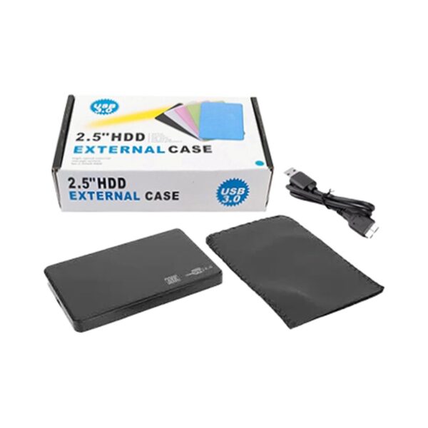 Carry Disk Externo Hdd Sdd 2.5" SATA a USB 3.0 Con Funda Hasta 4 Teras