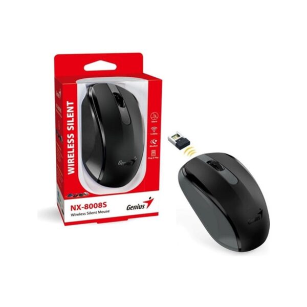 Mouse Genius NX-8008S Silent Inalambrico 1200 Dpi