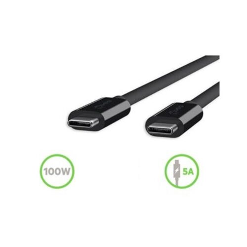 Cable Carga y Datos Alta Calidad USB Tipo C a USB Tipo C 1.5 Metros 100W 20V 5A