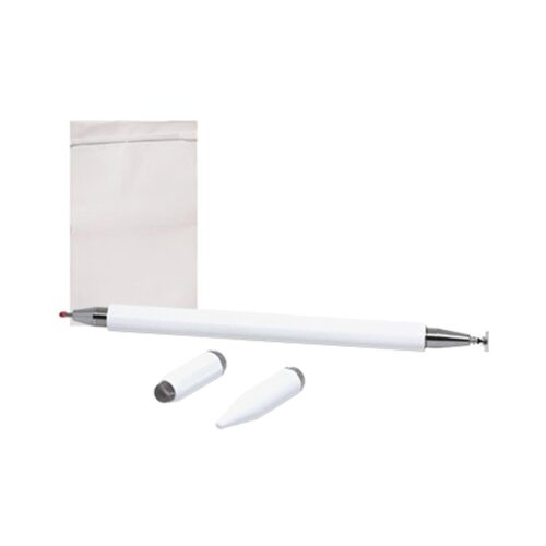 Lapiz Optico Stylus Capacitivo 3 en 1 con 2 Puntas Magnético