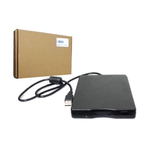 Disquetera Externa Floppy 3 1/2" USB Diskettes Negro