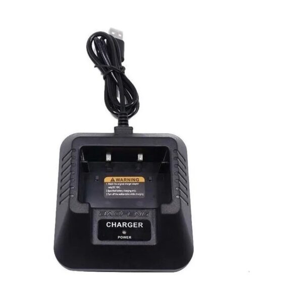 Cargador Para Handy Baofeng BF-UV-5RE Negra