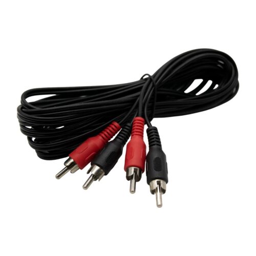 Cable Rca Megalite 2 a 2 Audio Stereo 4 Metros