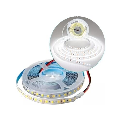 Tira Led Interior 4040 5 Metros Luz Blanca Fria 6500K 300 Leds 12V