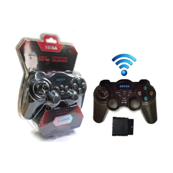 Joystick 3 en 1 Inalambrico para Pc Ps2 Ps3 Sj-1009s Seisa