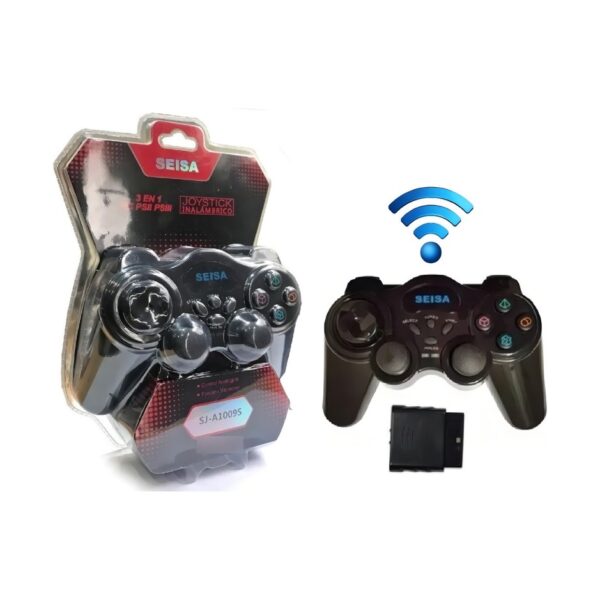 Joystick 3 en 1 Inalambrico para Pc Ps2 Ps3 Sj-1009s Seisa